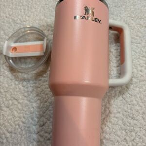 Stanley Coral Travel Mug with Handle | Straw not included
